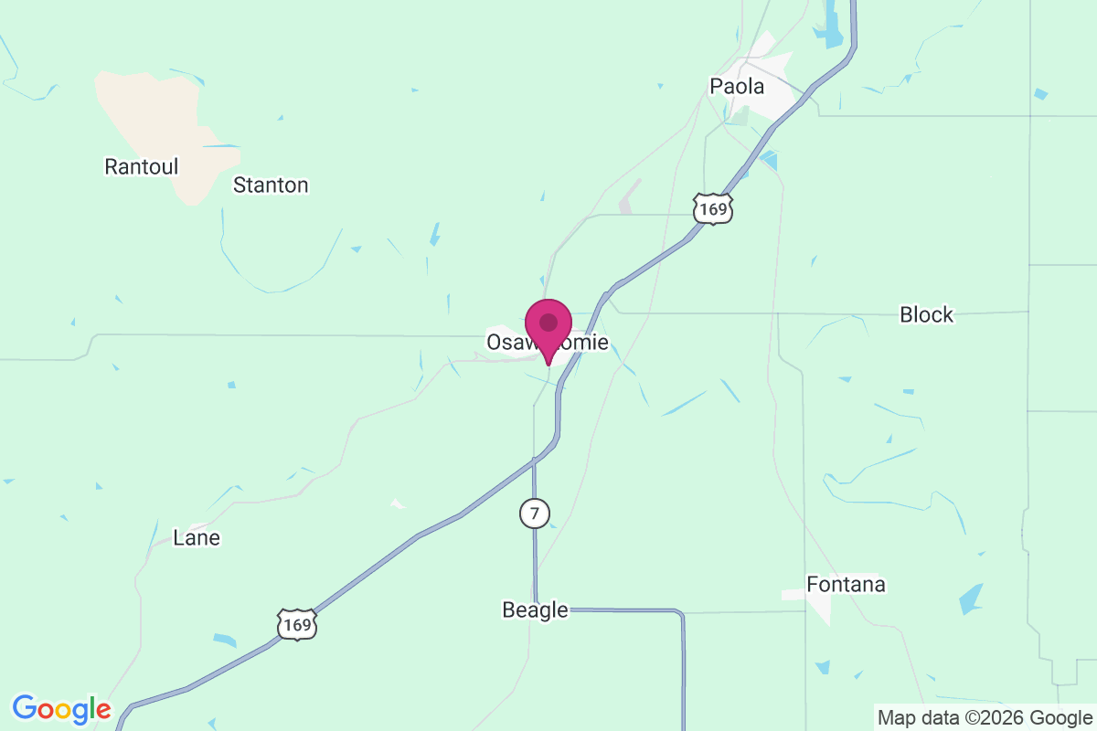 Carte de Osawatomie