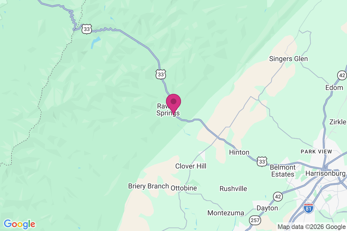 Carte de Rawley Springs