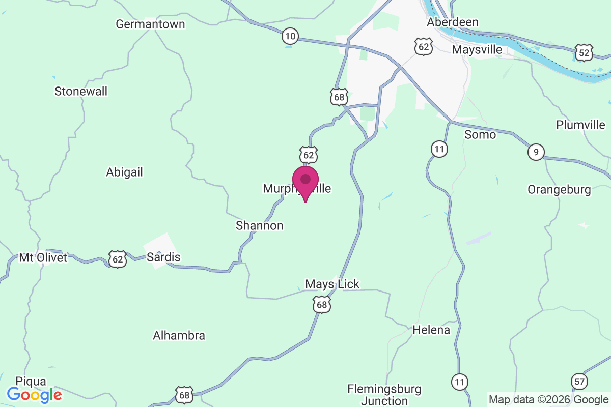 Carte de Murphysville