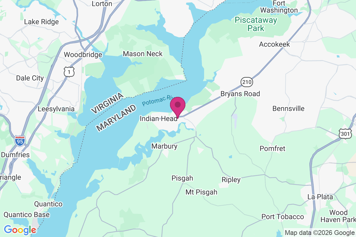 Carte de Potomac Heights