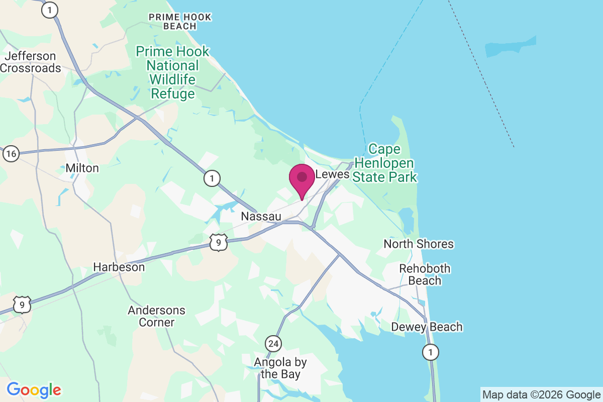 Carte de Capes Cove Mobile Home Park