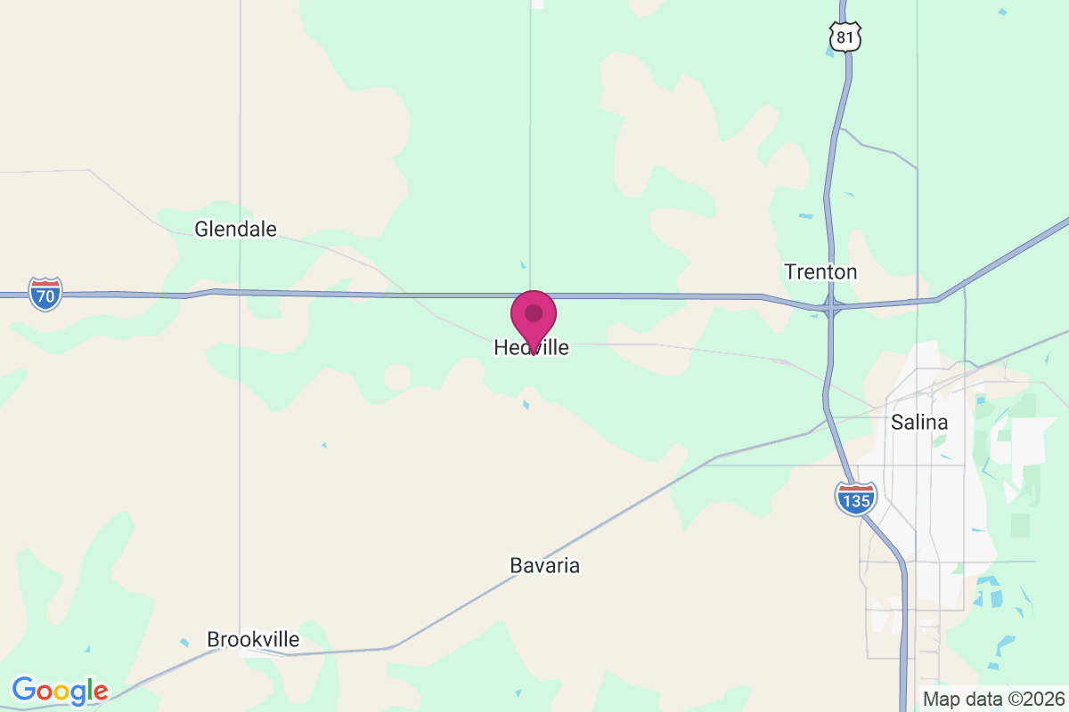 Carte de Hedville