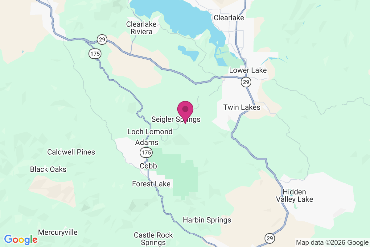 Carte de Seigler Springs