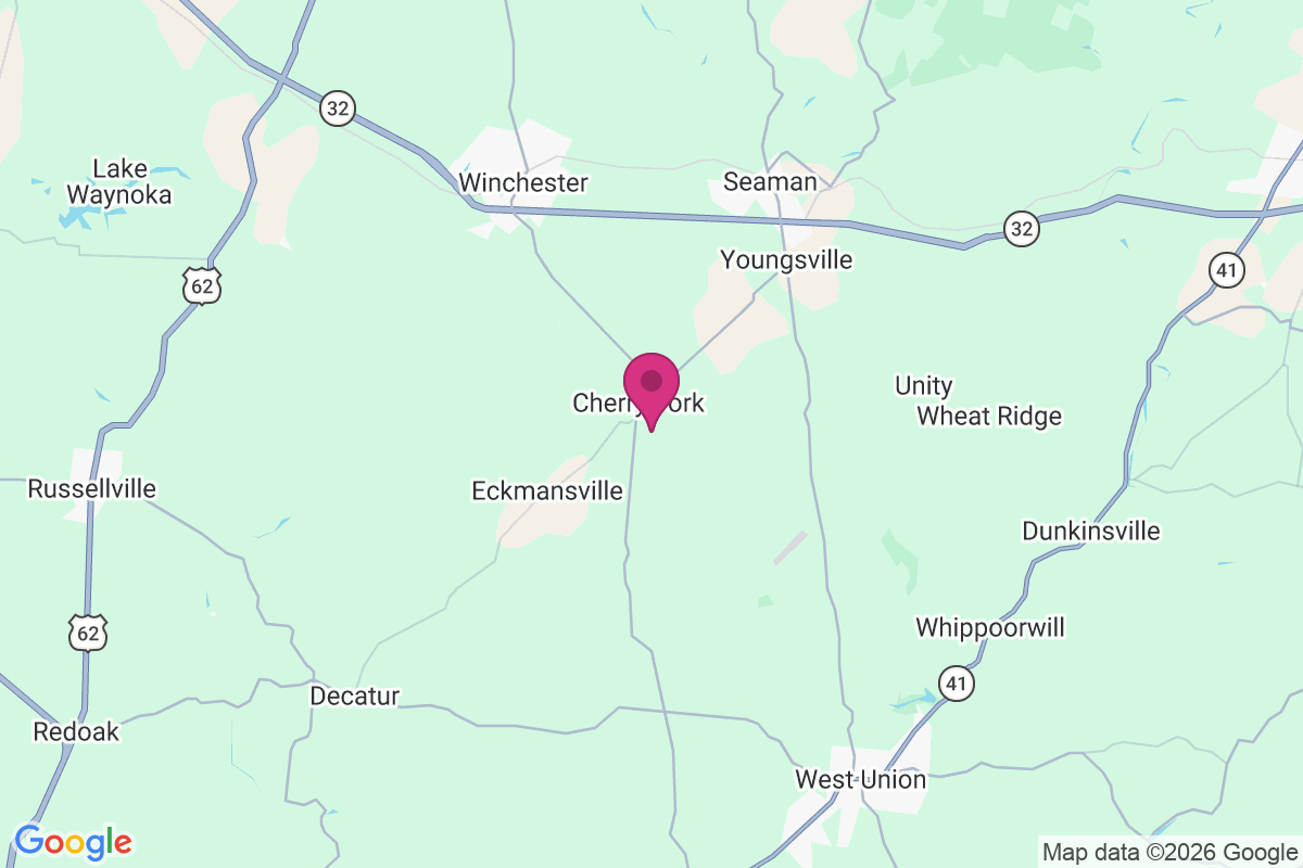 Carte de Cherry Fork