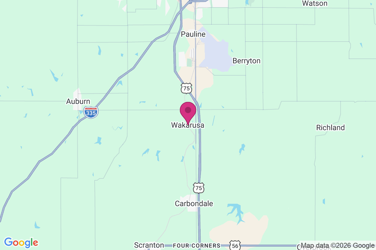 Carte de Wakarusa
