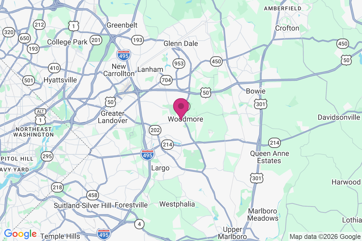 Carte de Mitchellville