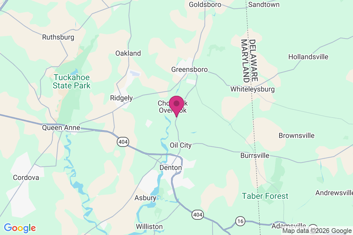 Carte de Choptank Overlook