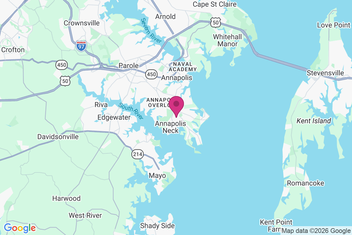 Carte de Old Annapolis Neck