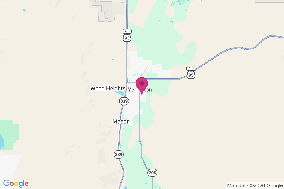 Carte de Yerington