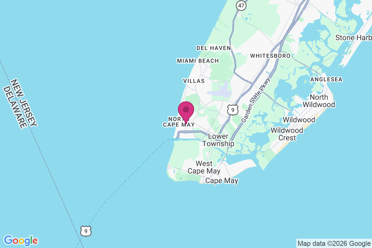 Carte de North Cape May