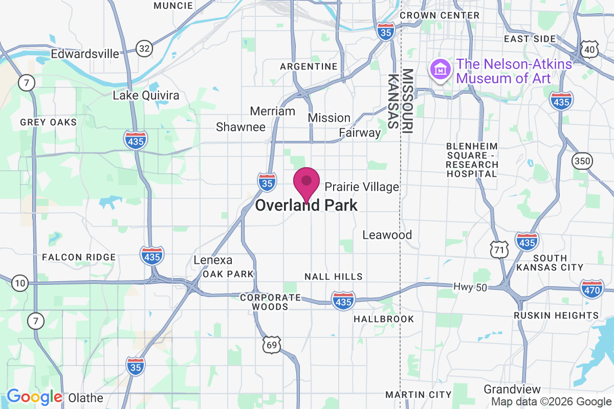 Carte de Overland Park