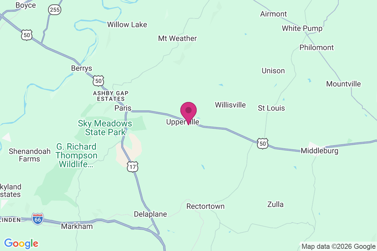 Carte de Upperville