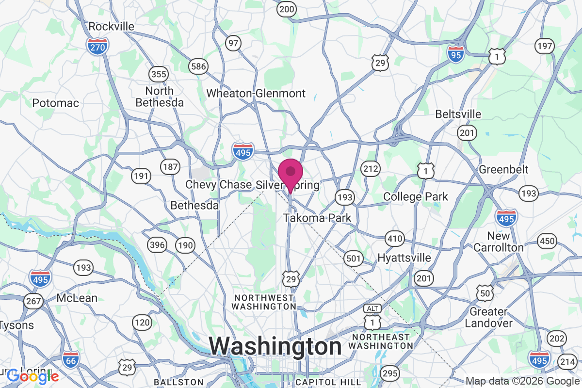 Carte de Silver Spring