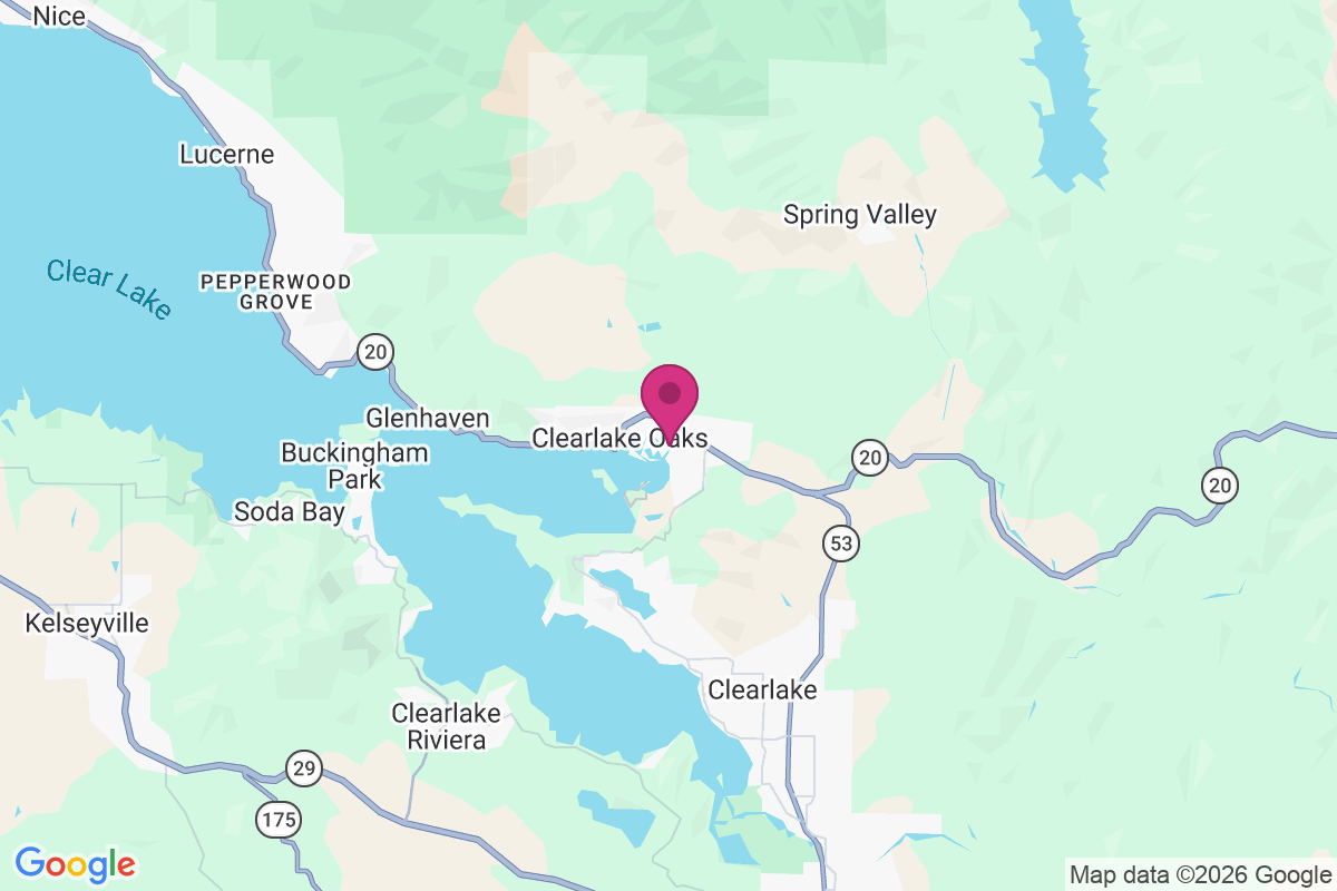 Carte de Clear Lake Keys