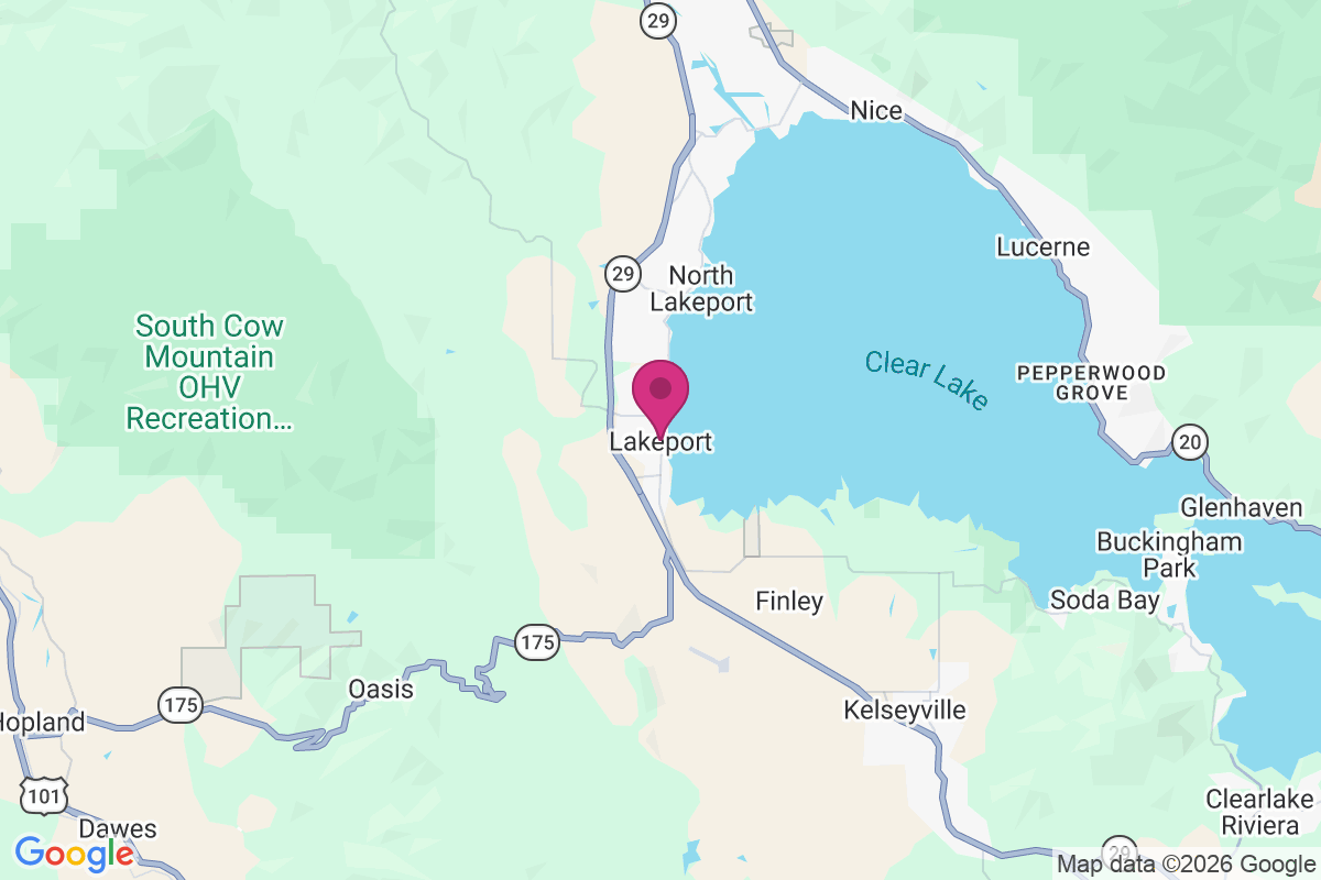 Carte de Lakeport