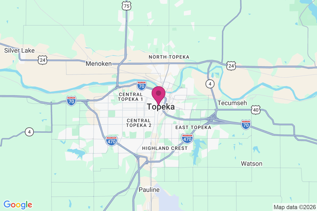 Carte de Topeka