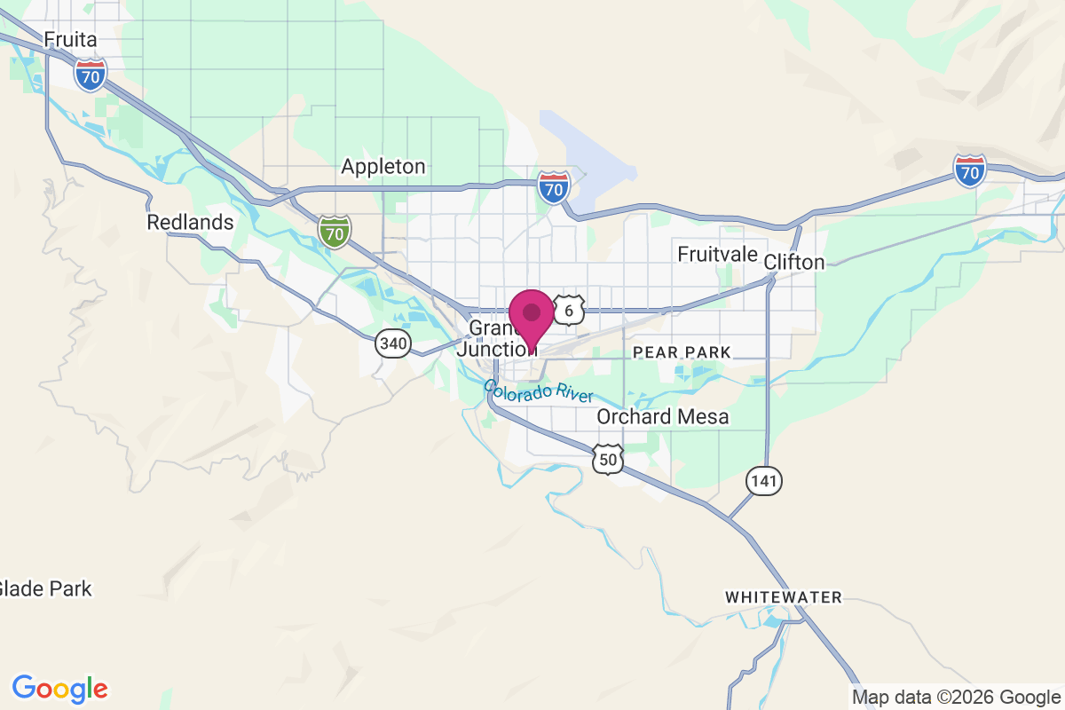 Carte de Grand Junction