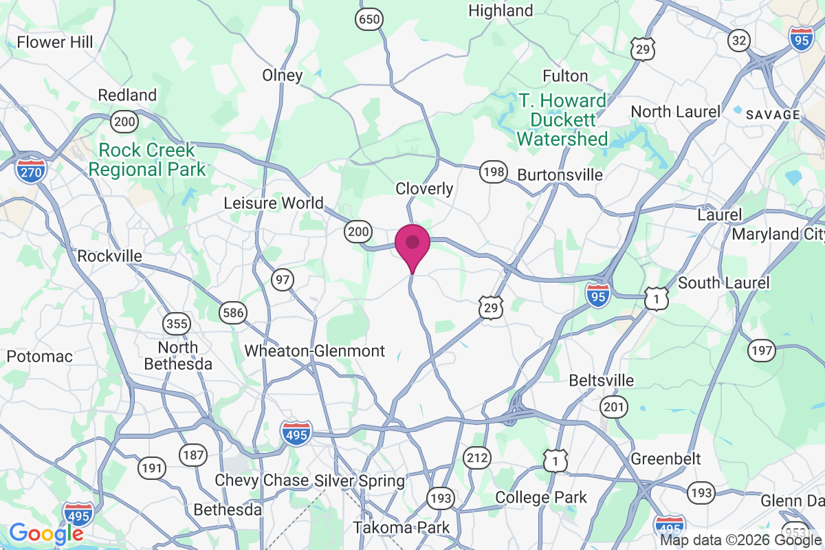 Carte de Colesville