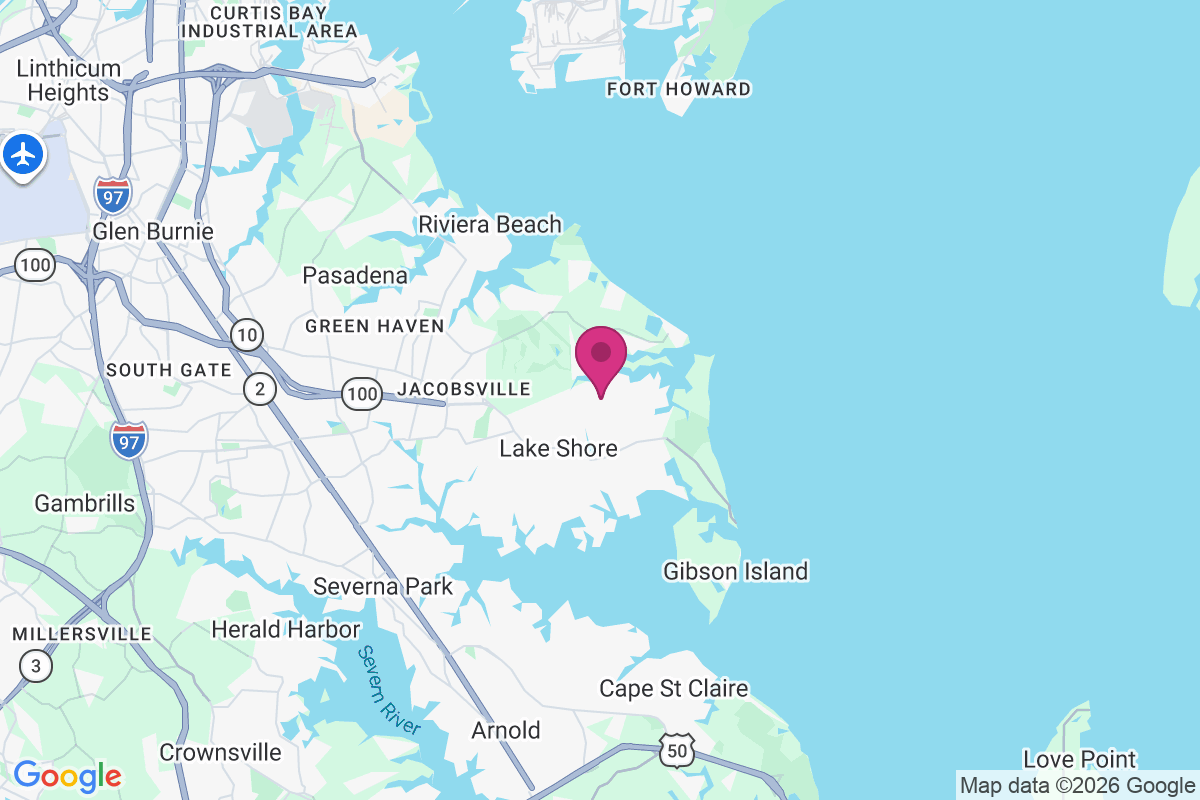 Carte de Belhaven Beach