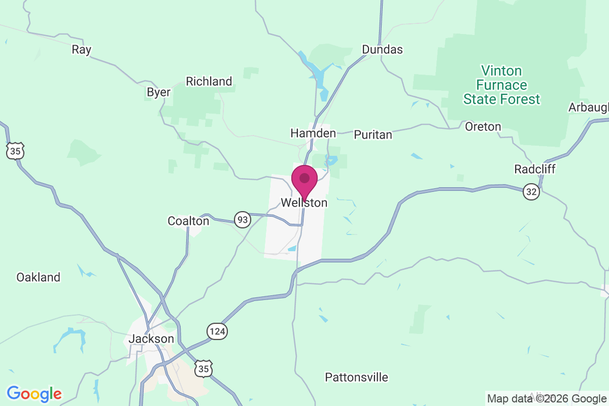 Carte de Wellston