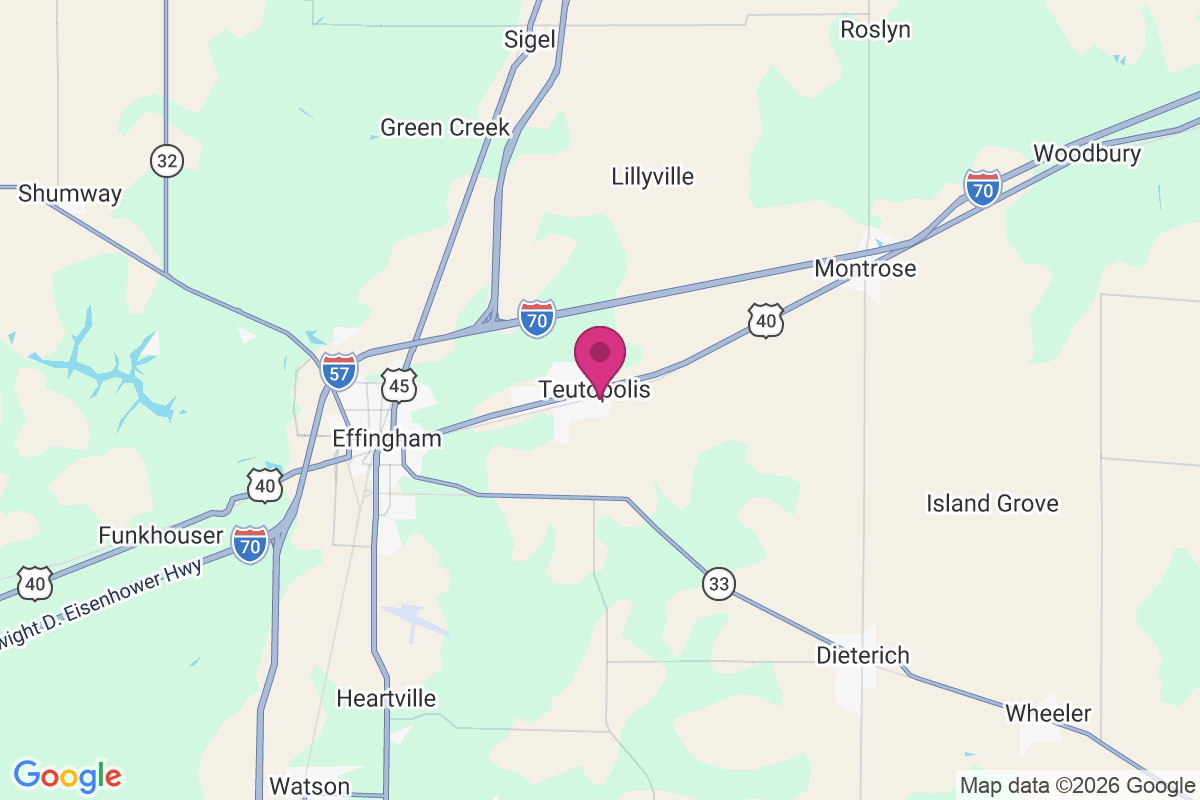 Carte de Teutopolis