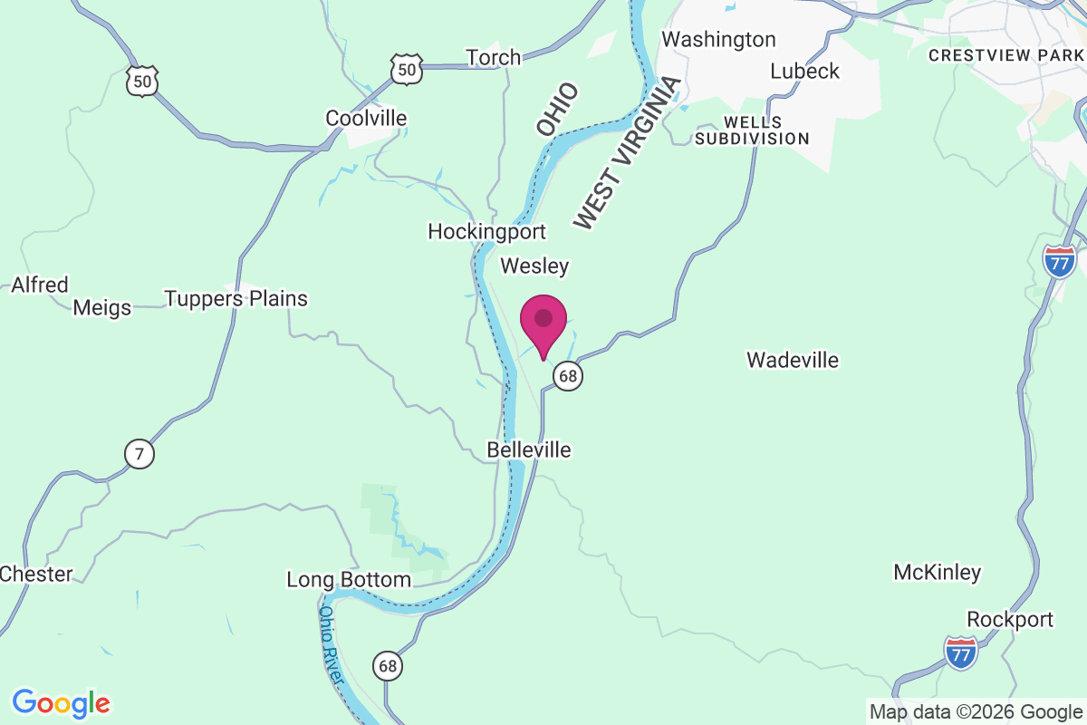 Carte de Lee Creek