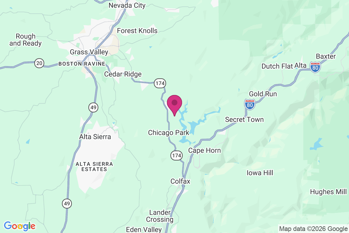 Carte de Bear River Pines