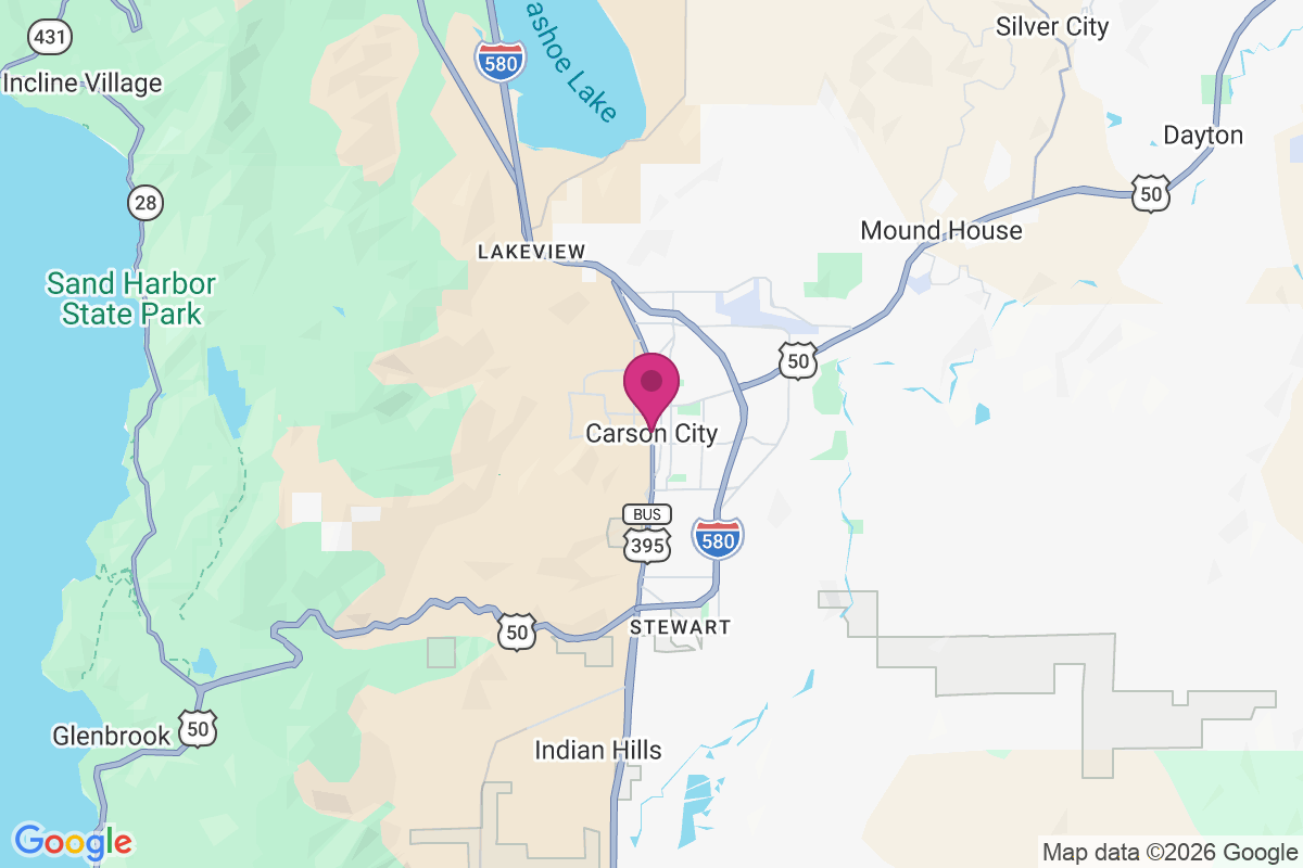 Carte de Carson City