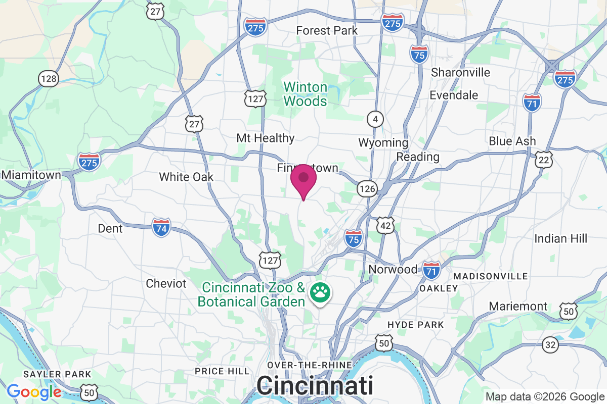 Carte de Finneytown
