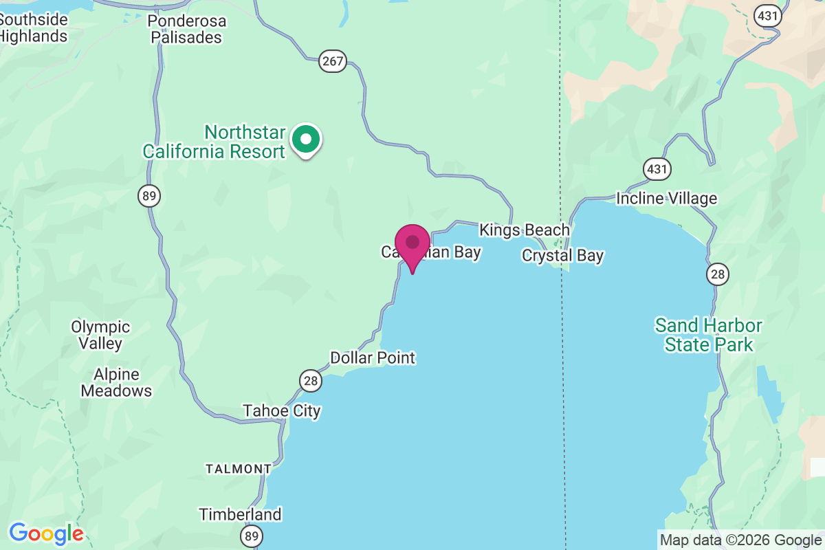 Carte de Carnelian Bay