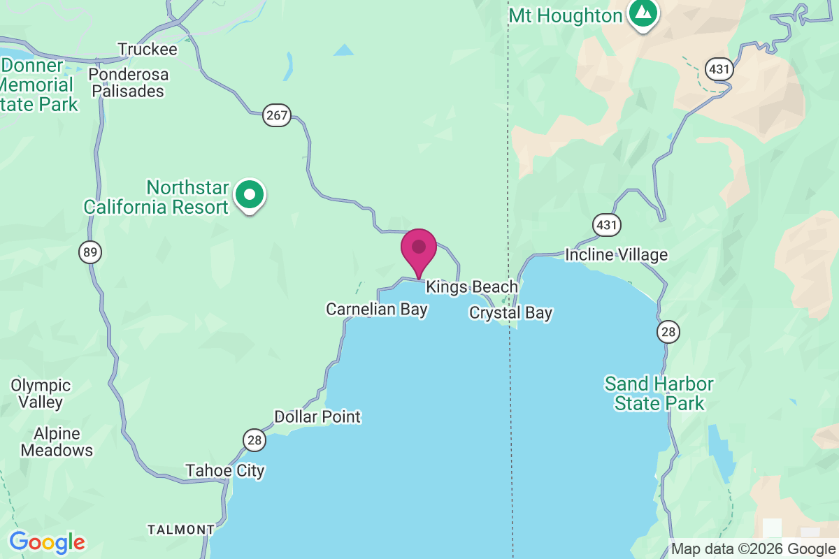 Carte de Tahoe Estates