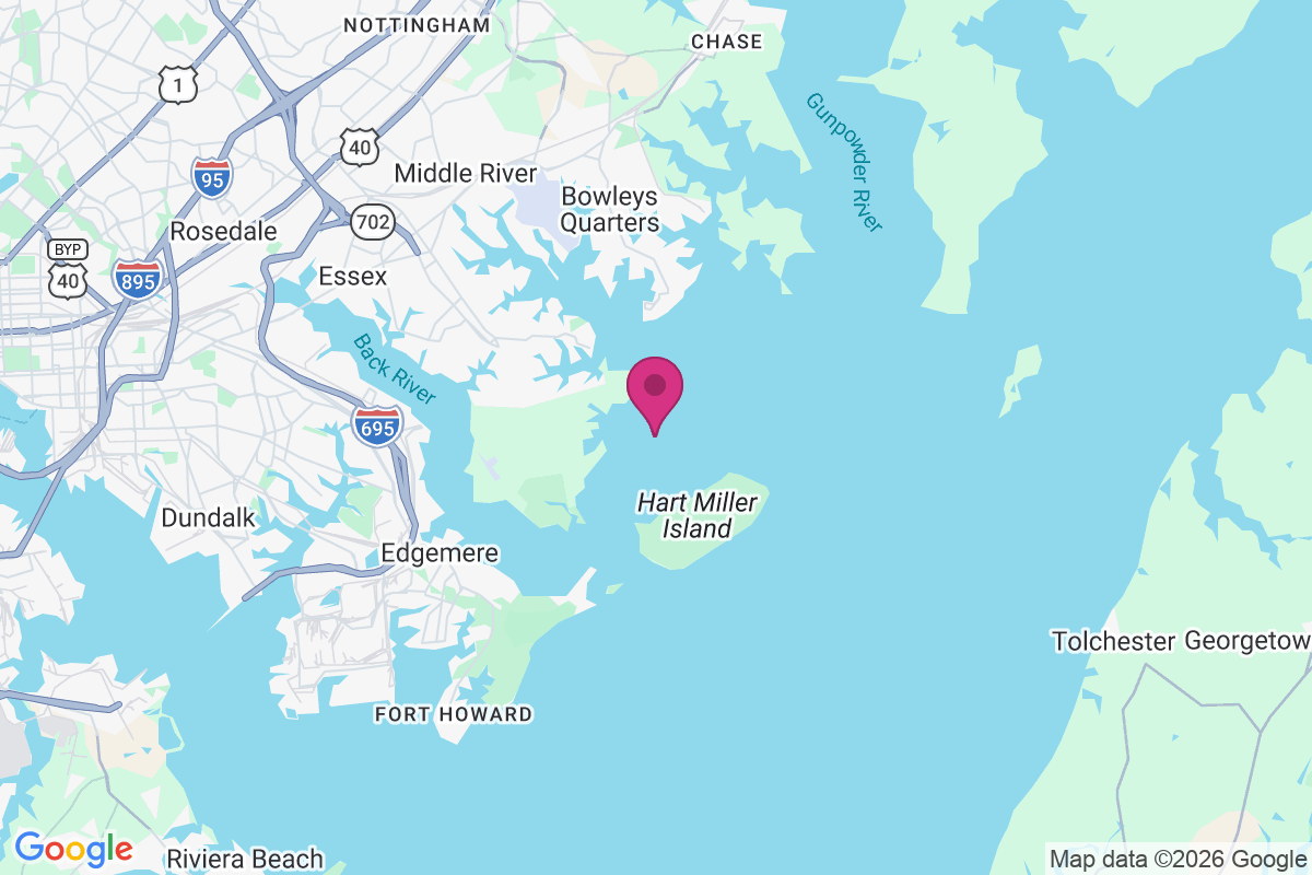 Carte de Breezy Point Beach