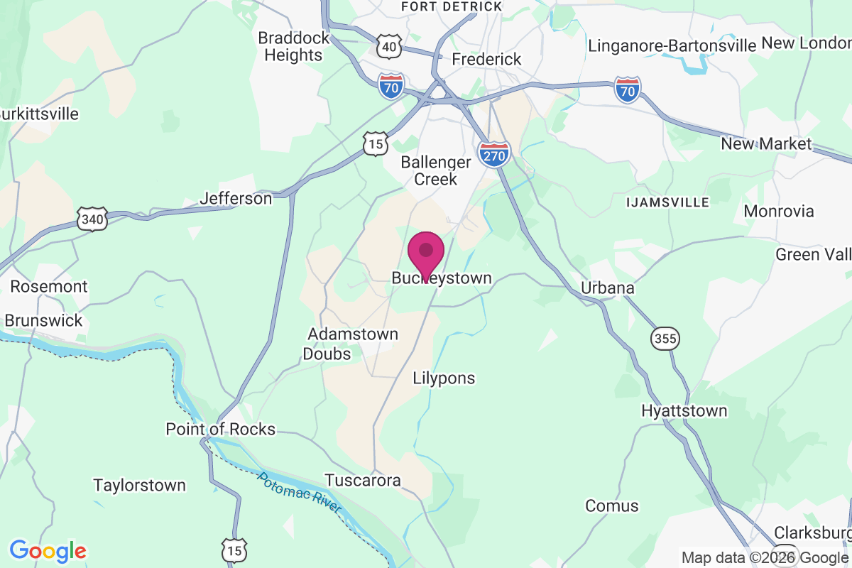 Carte de Buckeystown Station