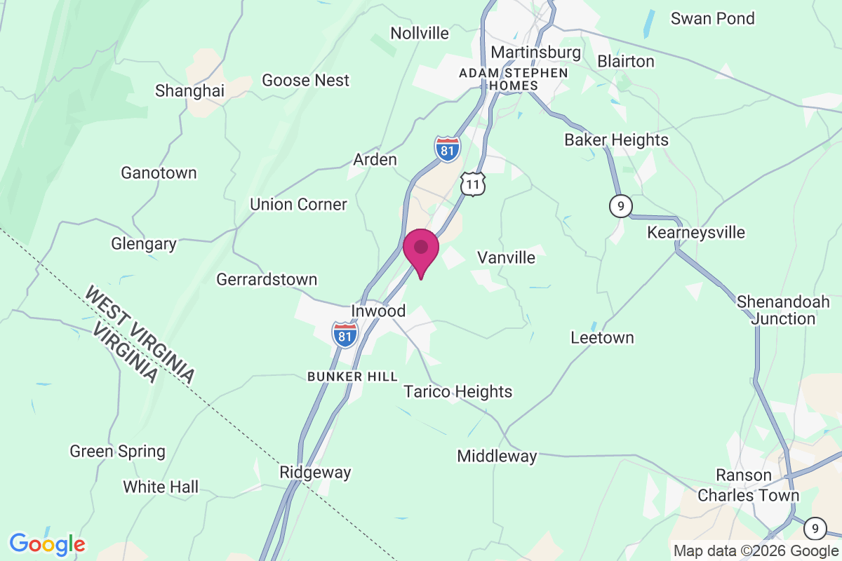 Carte de Darkesville