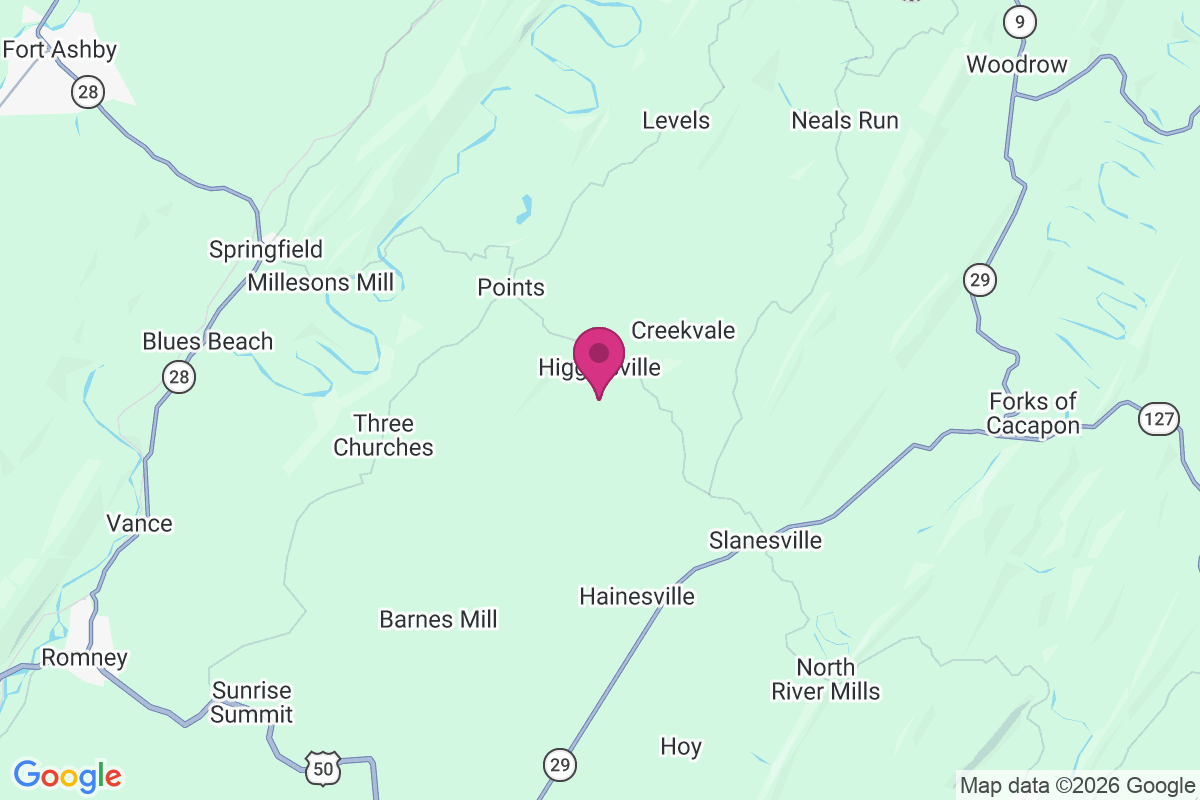 Carte de Higginsville
