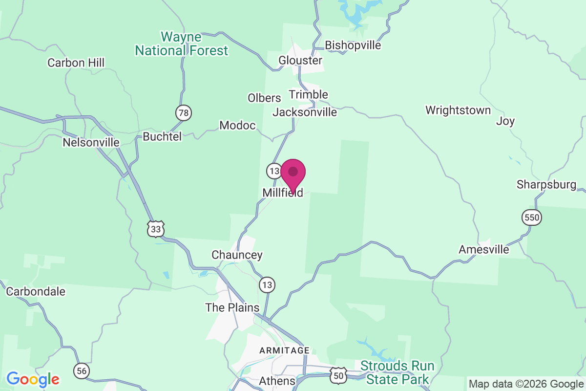 Carte de Millfield
