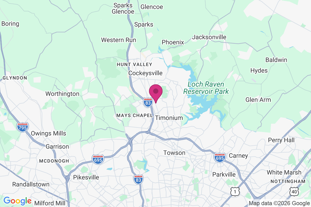 Carte de Timonium Heights