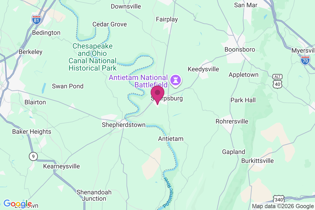 Carte de Confederate Hills