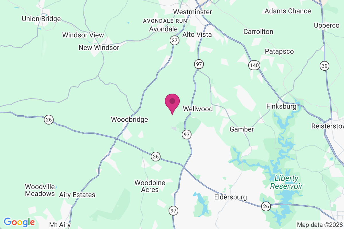 Carte de Hazels Woods
