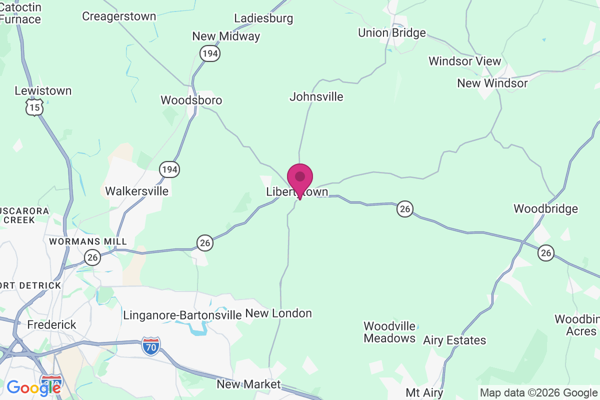 Carte de Libertytown