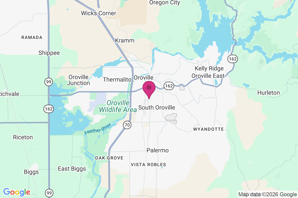 Carte de South Oroville