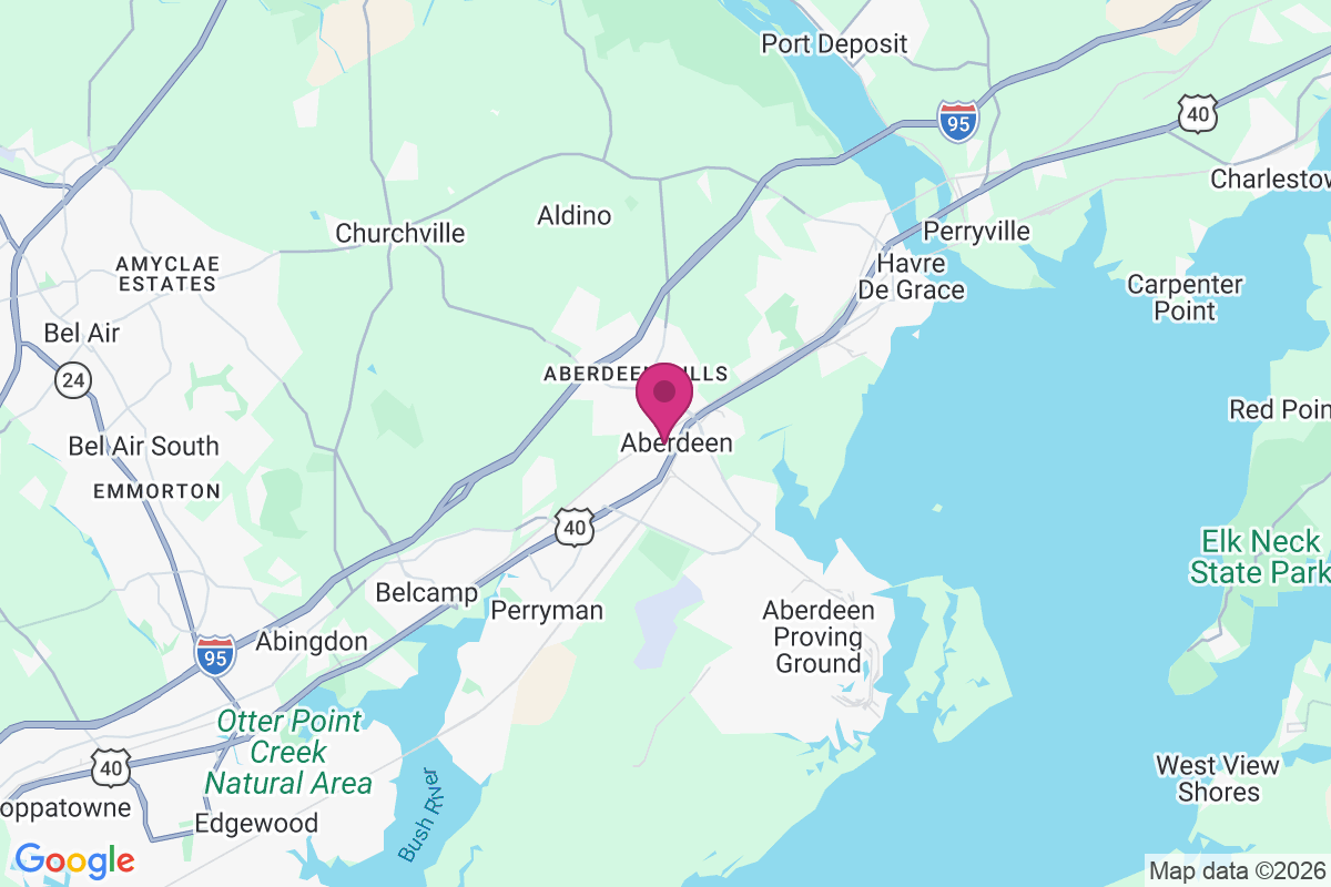 Carte de Aberdeen Proving Ground