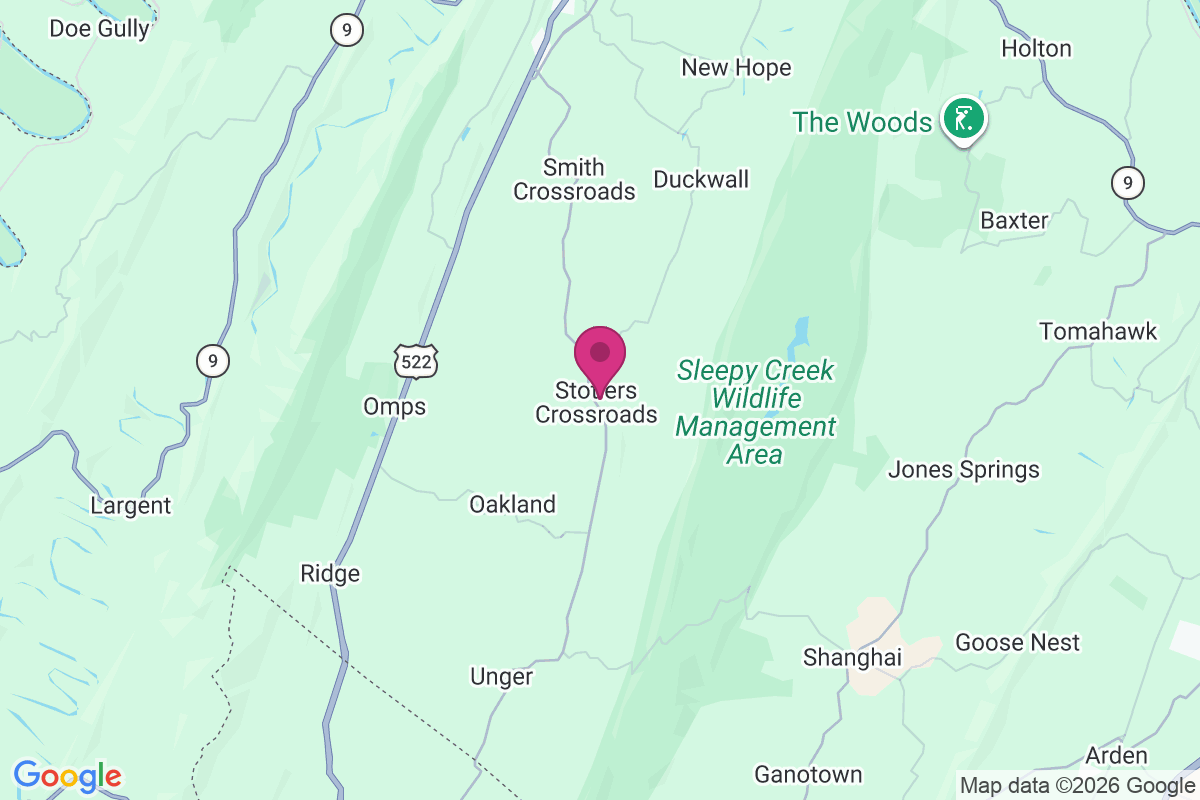Carte de Stotlers Crossroads
