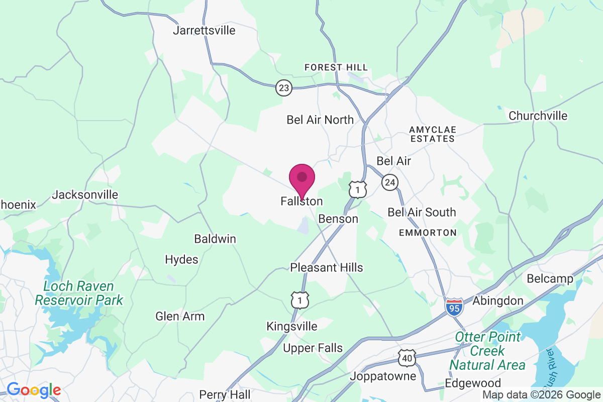 Carte de Fallston