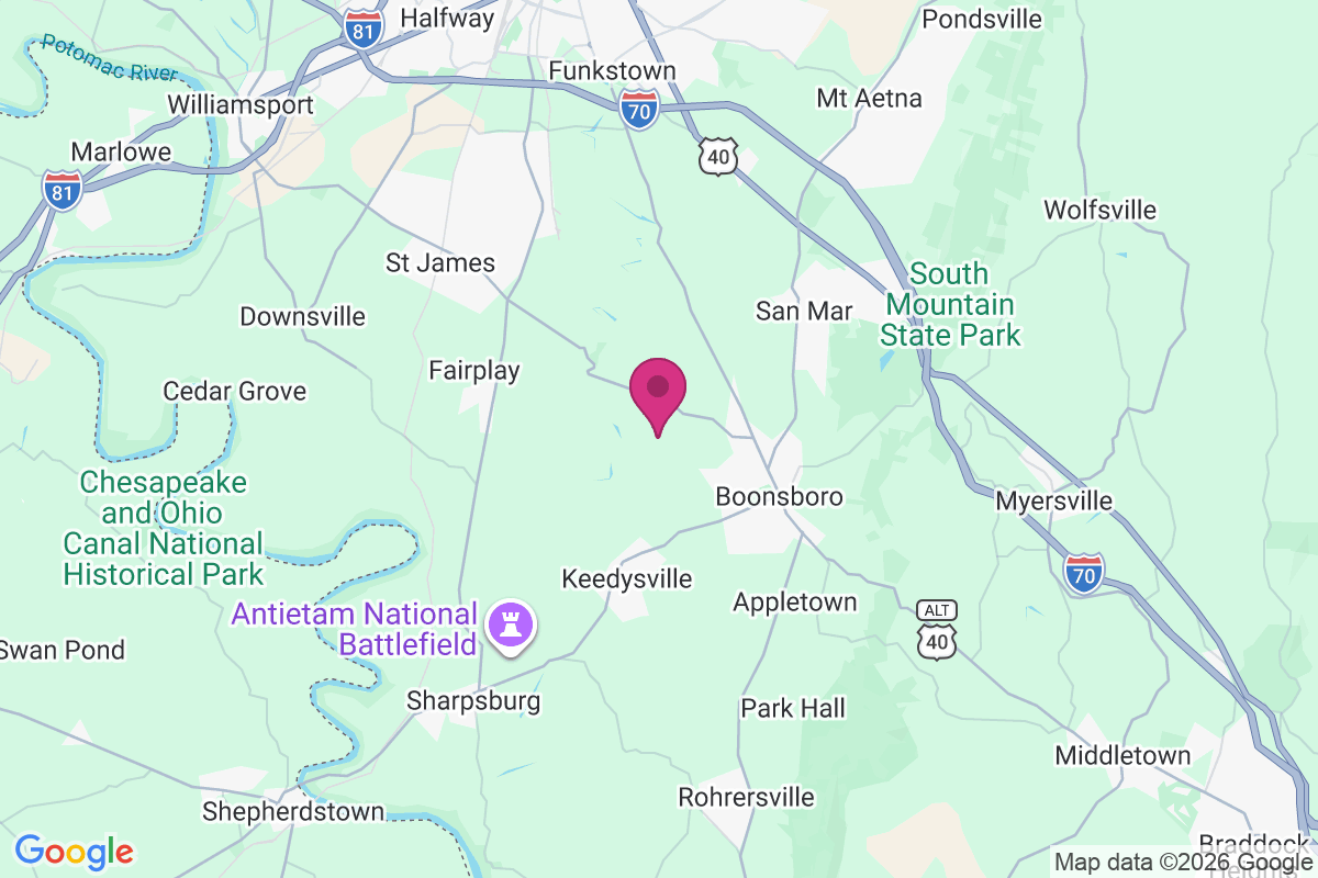 Carte de Antietam Overlook