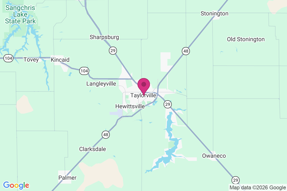 Carte de Taylorville