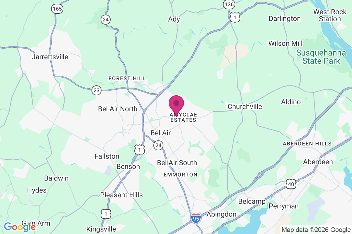 Carte de Hampton Ridge