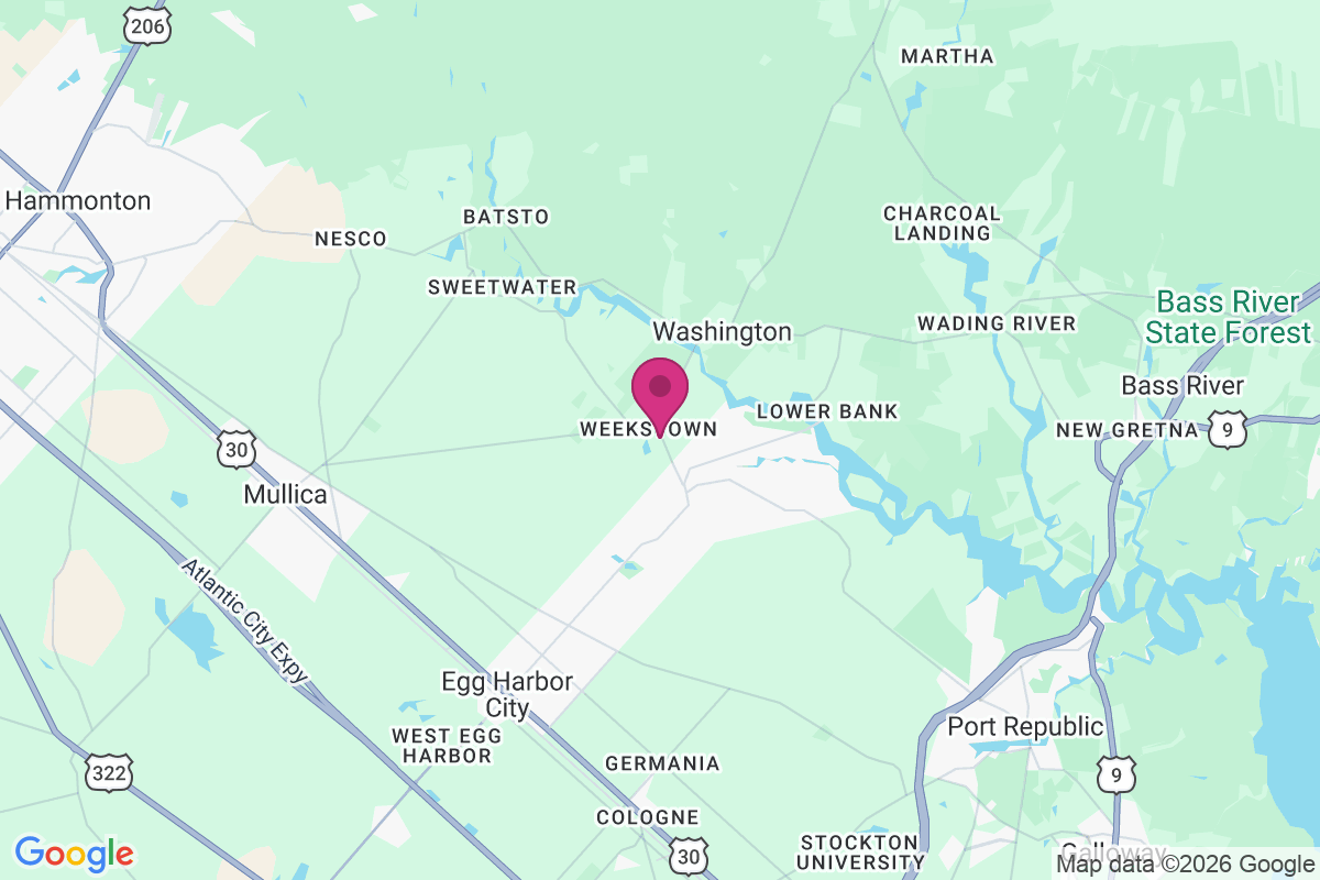 Carte de Weekstown
