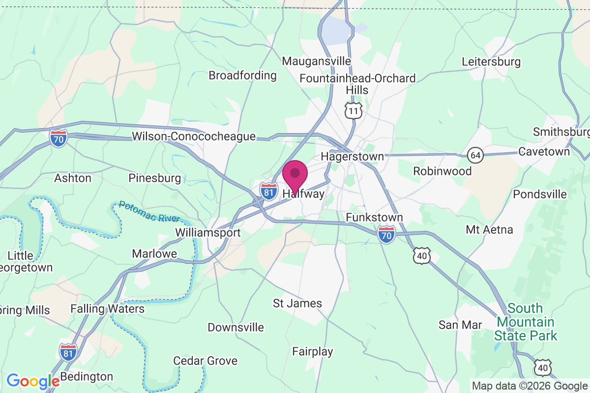 Carte de Halfway Manor