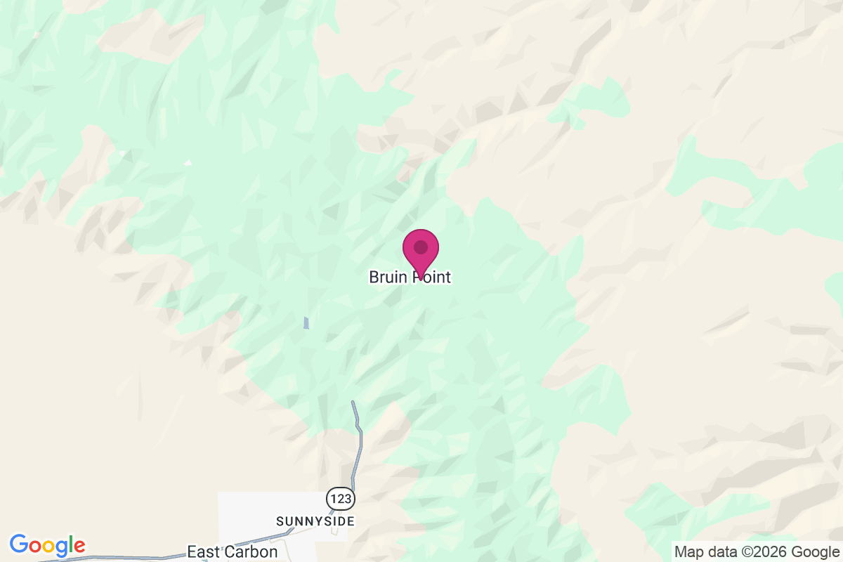 Carte de Bruin Point